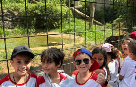 Os alunos do 3º ano viveram uma experiência incrível durante a visita ao Zoo da Montanha, em Marechal Floriano!